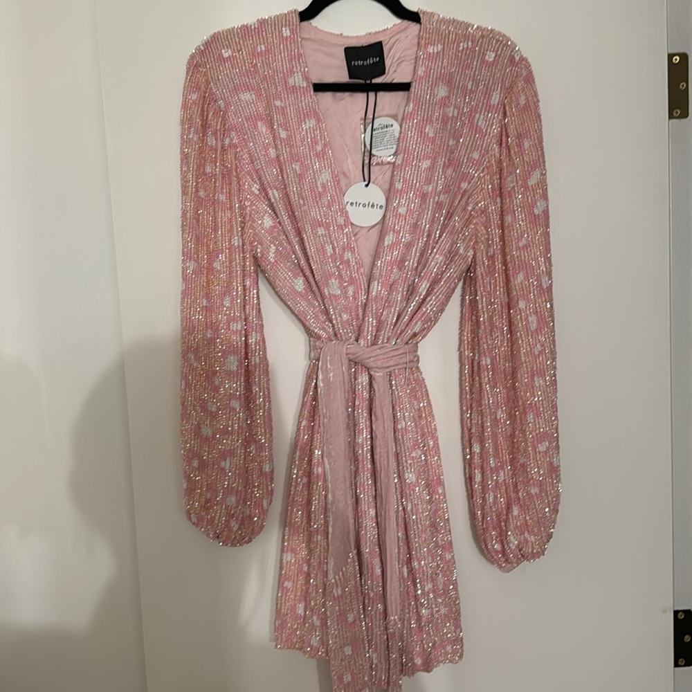 Retrofête Gabrielle Wrap Dress